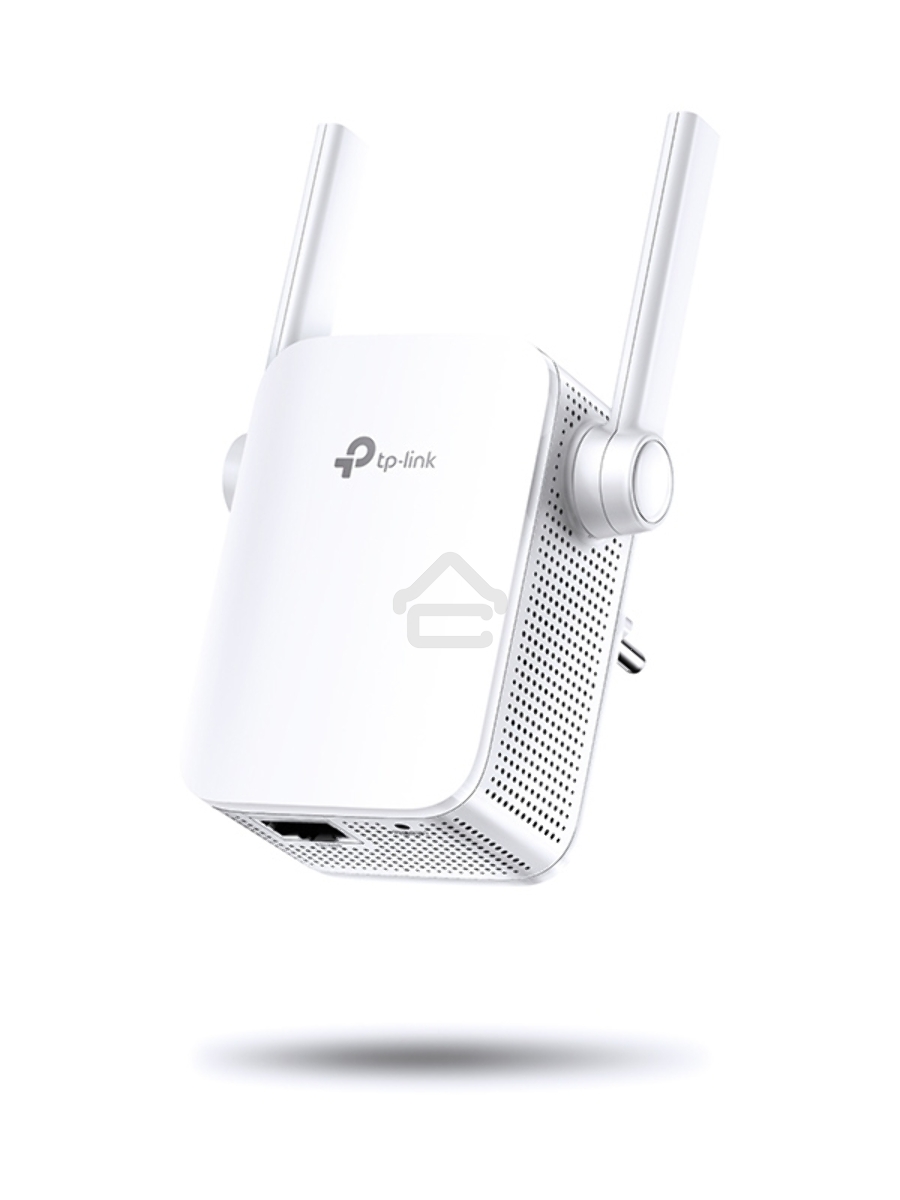 Двухдиапазонный усилитель беспроводного сигнала TP-Link (ретранслятор), 867 Мбит/с на 5 ГГц + 300 Мбит/с на 2,4 ГГц (SOHO RE305) поставляется без кабеля RJ-45