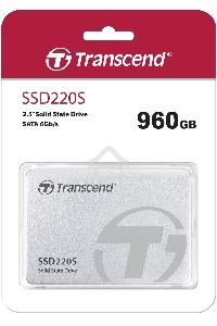 Накопитель SSD Transcend SSD220S, 960Gb, SATA III, 2.5