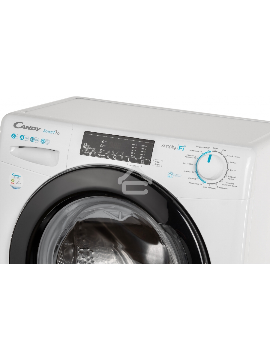 Стиральная машина Candy Smart Pro CSO34 106TB1/2-07 белый, загрузка фронтальная 6 кг, 1000 об/мин., класс: А