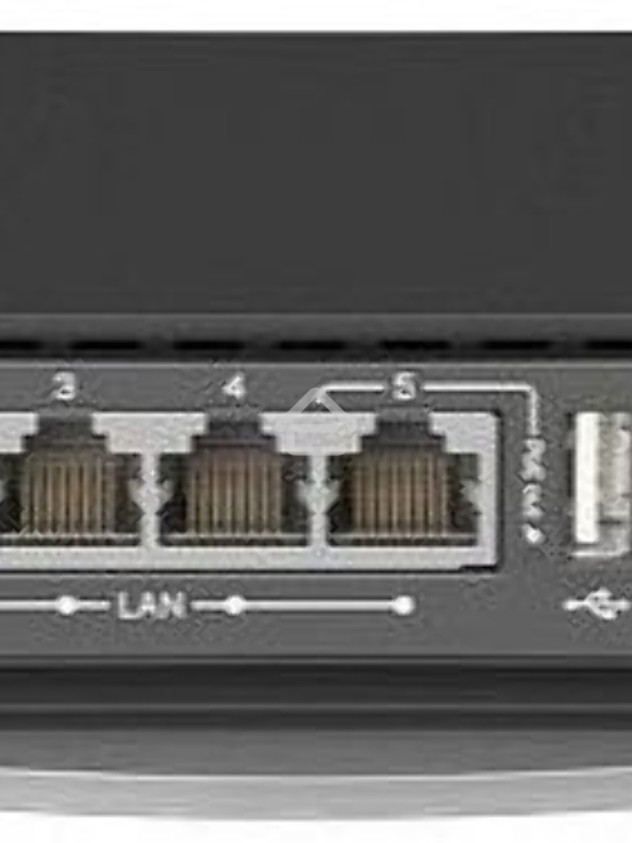 Беспроводной маршрутизатор MikroTik hAP ac3 with 4-core 716 MHz CPU, 256MB RAM, 5 x Gigabit LAN (PoE-out on port#5)