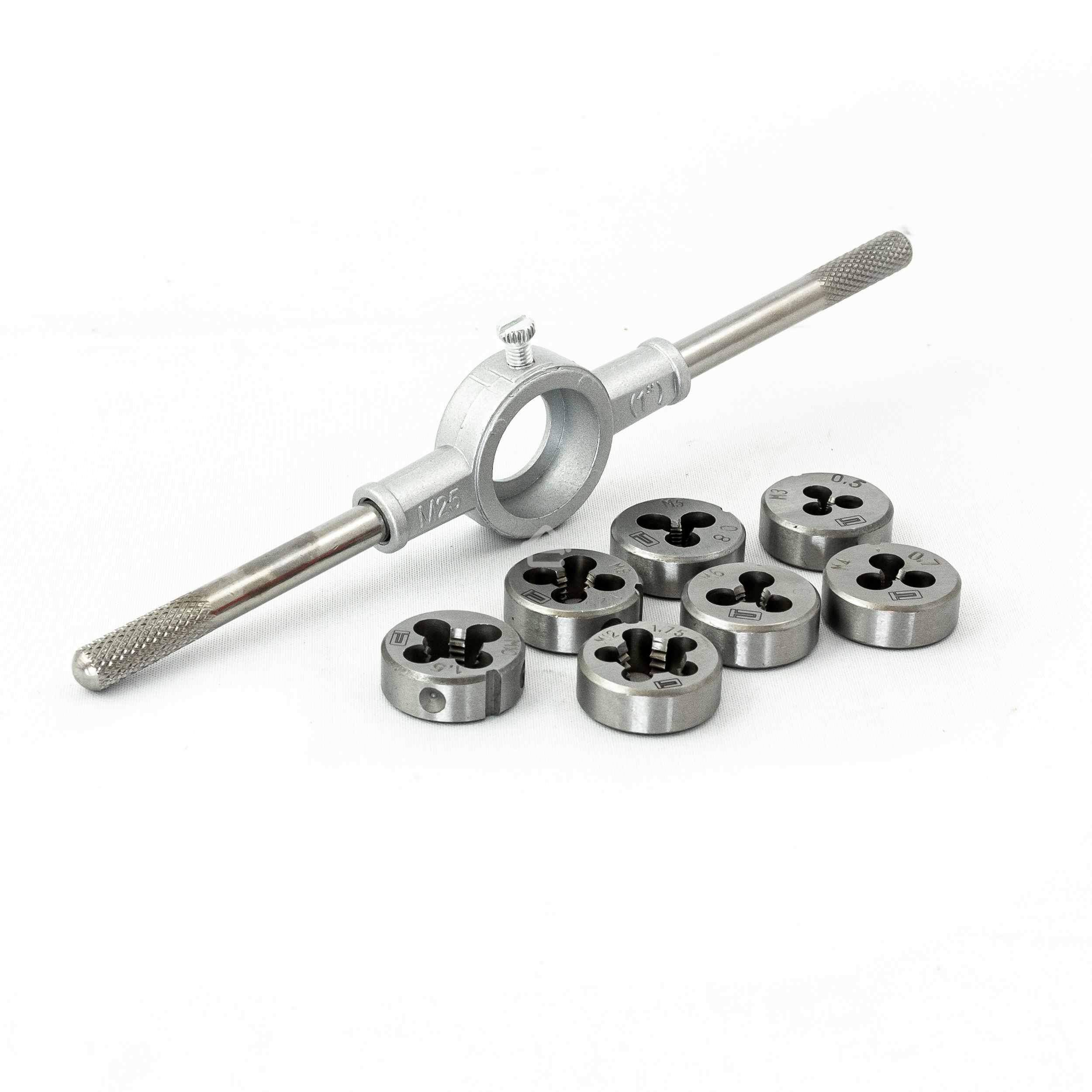 Набор плашек СИБРТЕХ М3-М12,8 предметов77309