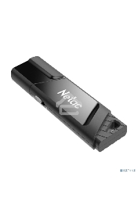 Флеш диск Netac U336S NT03U336S-064G-30BK, 64Gb, USB3.0, пластиковая с защитой от записи