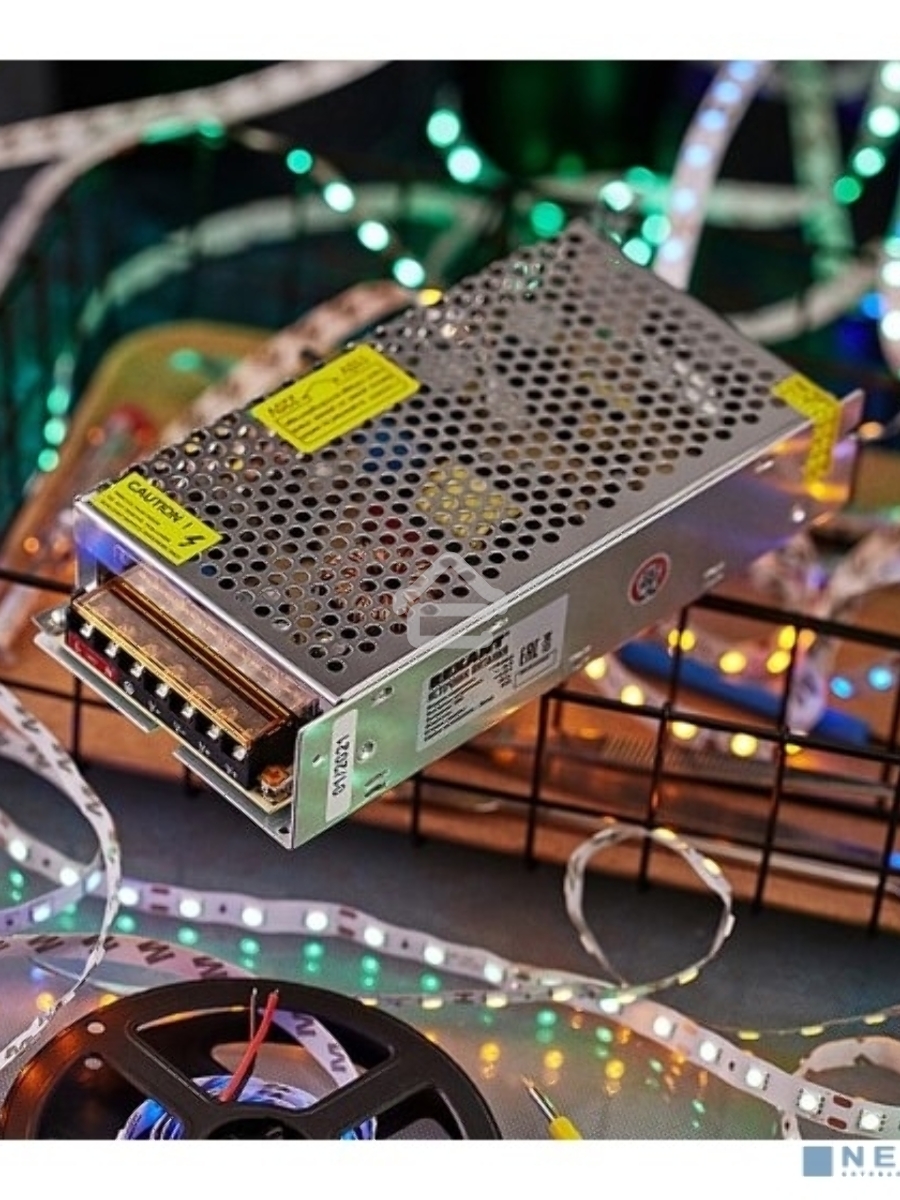 Источник питания 220 V AC/24 V DC 6,25 A 150 W с разъемами под винт, без влагозащиты (IP23)