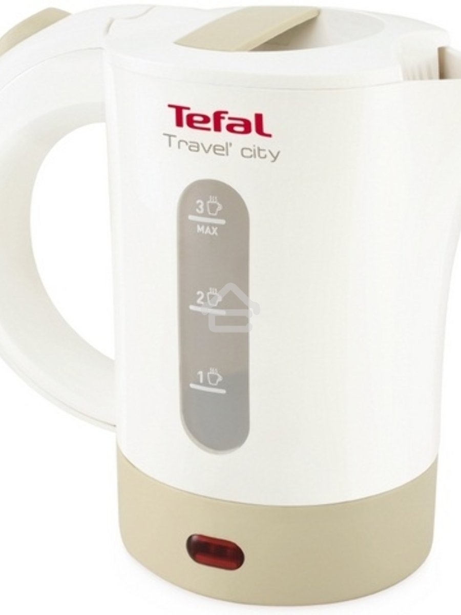 Чайник электрический Tefal KO120130 0.5л. 650Вт белый/бежевый(корпус: пластик)