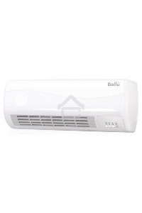 Тепловентилятор Ballu BFH/W-102W, белый, 2000 Вт, 25 м2, таймер