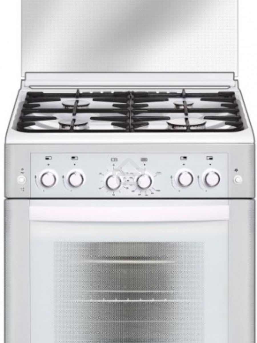Плита газовая Gefest ПГ 6300-02 0040 белый, конфорок 4 шт, духовка 52 л, 60 см x 85 см x 60 см