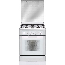 Плита газовая Gefest ПГ 6300-02 0040 белый, конфорок 4 шт, духовка 52 л, 60 см x 85 см x 60 см