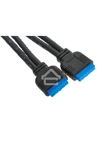 Планка USB на переднюю панель Exegate U3H-617, 3,5