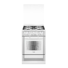 Плита газовая Gefest ПГ 6300-02 0040 белый, конфорок 4 шт, духовка 52 л, 60 см x 85 см x 60 см