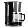 Кофеварка капельная Redmond RCM-M1507 черный/серебристый, исп. кофе - молотый, 0.6 л, 600 Вт