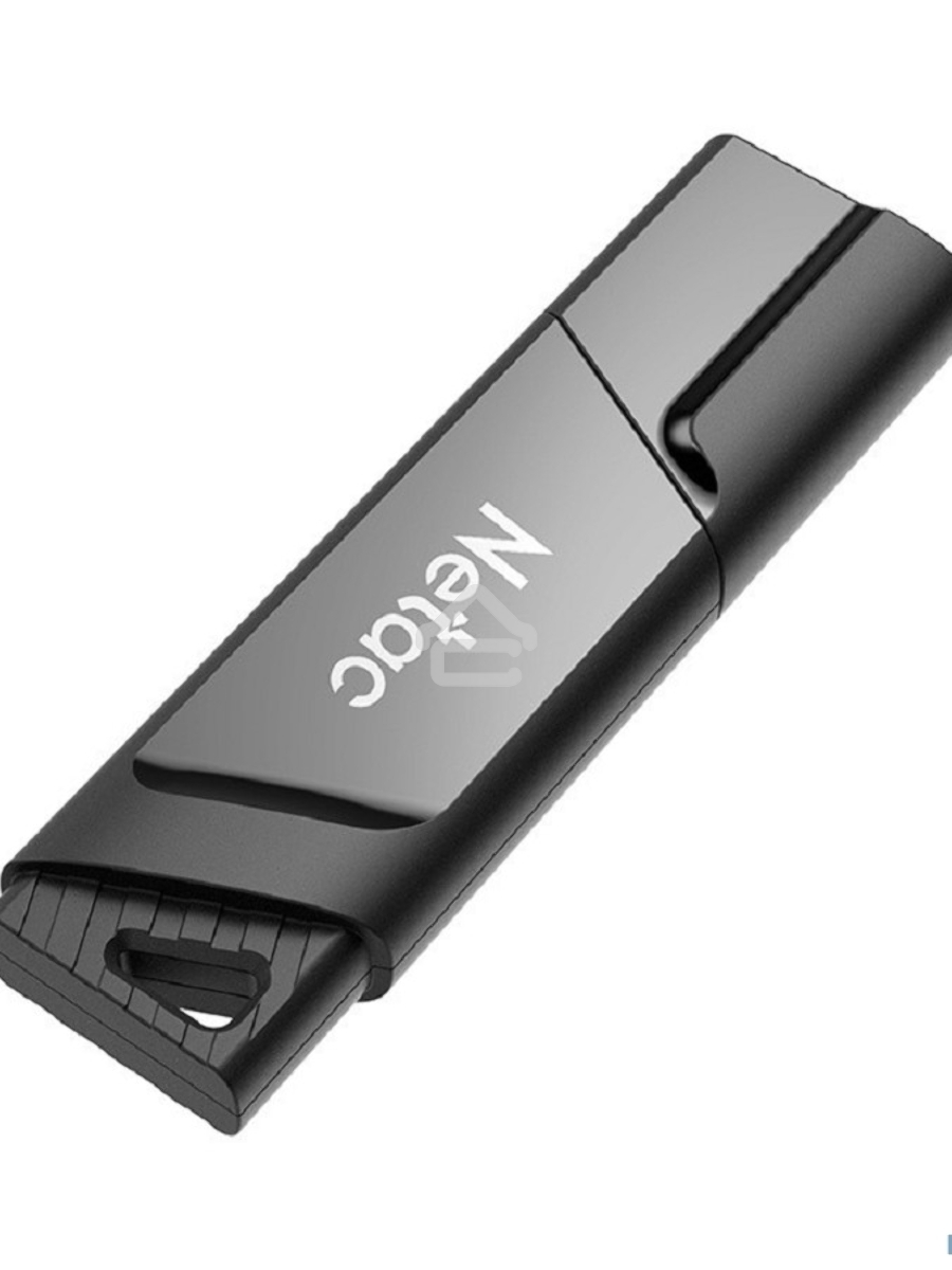 Флеш диск Netac U336S NT03U336S-064G-30BK, 64Gb, USB3.0, пластиковая с защитой от записи