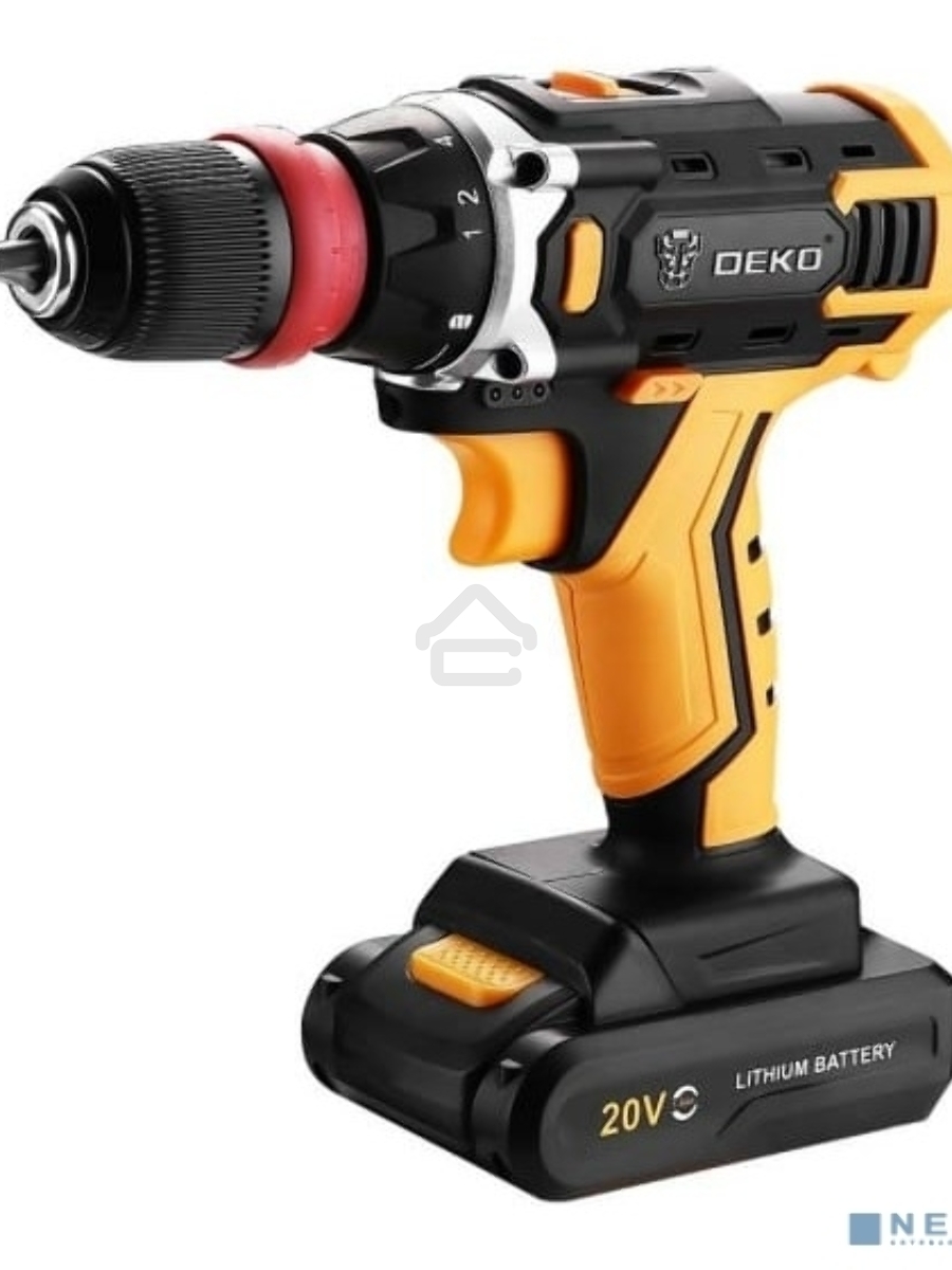 Дрель-шуруповерт Deko DKCD20FU-Li 063-4176, Аккумуляторная, 20В