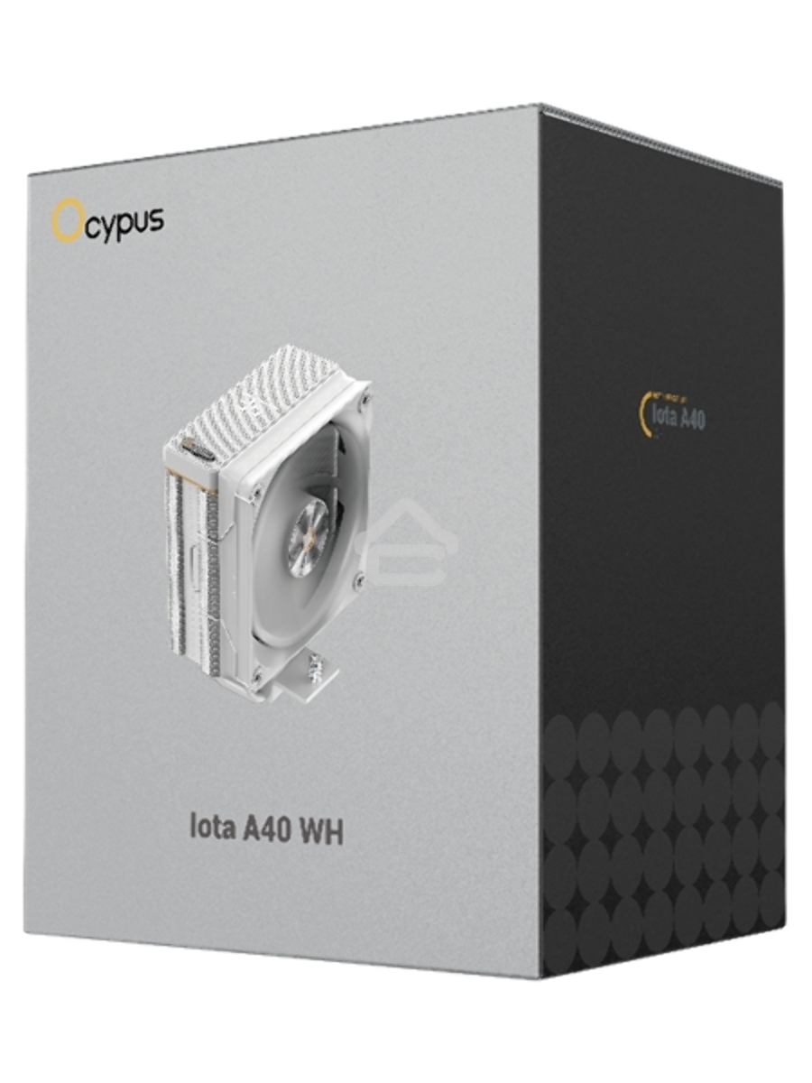 Cooler Ocypus Iota A40 WH Iota-A40-WH белый 120мм алюминий+медь 2000rpm 29db 4-pin 220W 156мм