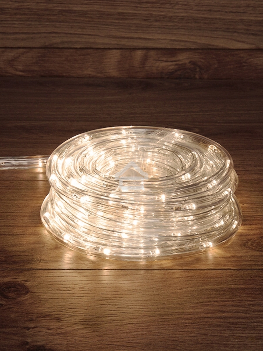 Дюралайт LED, свечение с динамикой (3W), 24 LED/м, ТЕПЛЫЙ БЕЛЫЙ, 6м