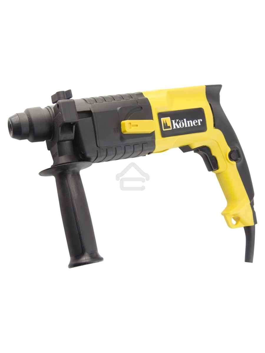 Перфоратор KOLNER KRH 520H(Перфоратор 500 Вт, SDS+, 1,5Дж, 0-850 об/мин, 2 режима, макс.диам.сверл(бетон) 20мм, ПВХ кабель 2м. (доп. рукоятка, глубомер))