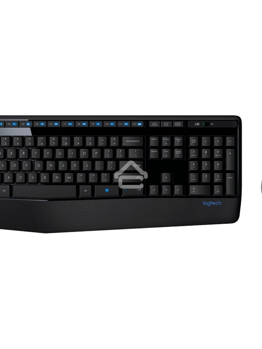 Клавиатура + мышь Logitech MK345 клав:черный мышь:черный USB 2.0 беспроводная Multimedia