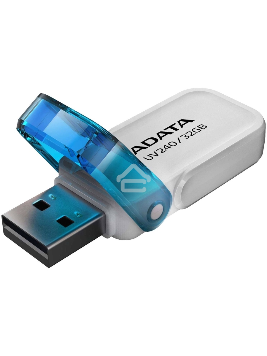 Флеш диск 32GB ADATA UV240, USB 2.0, Белый