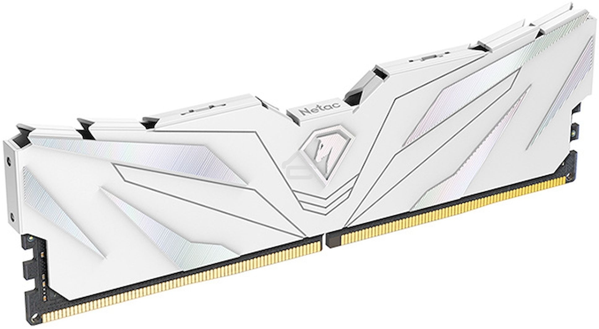 Оперативная память NETAC, DDR4, 8GB (1x8GB), 3200MHz, CL16, DIMM, с радиатором, белый