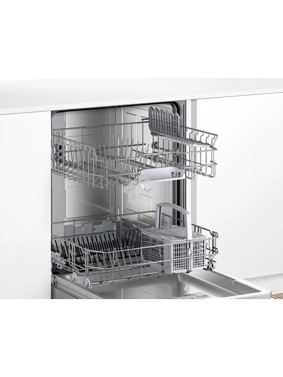 Встраиваемая посудомоечная машина Bosch SMV25AX06E, черный, 59.8 см, 12 компл., 48 дБ, класс A