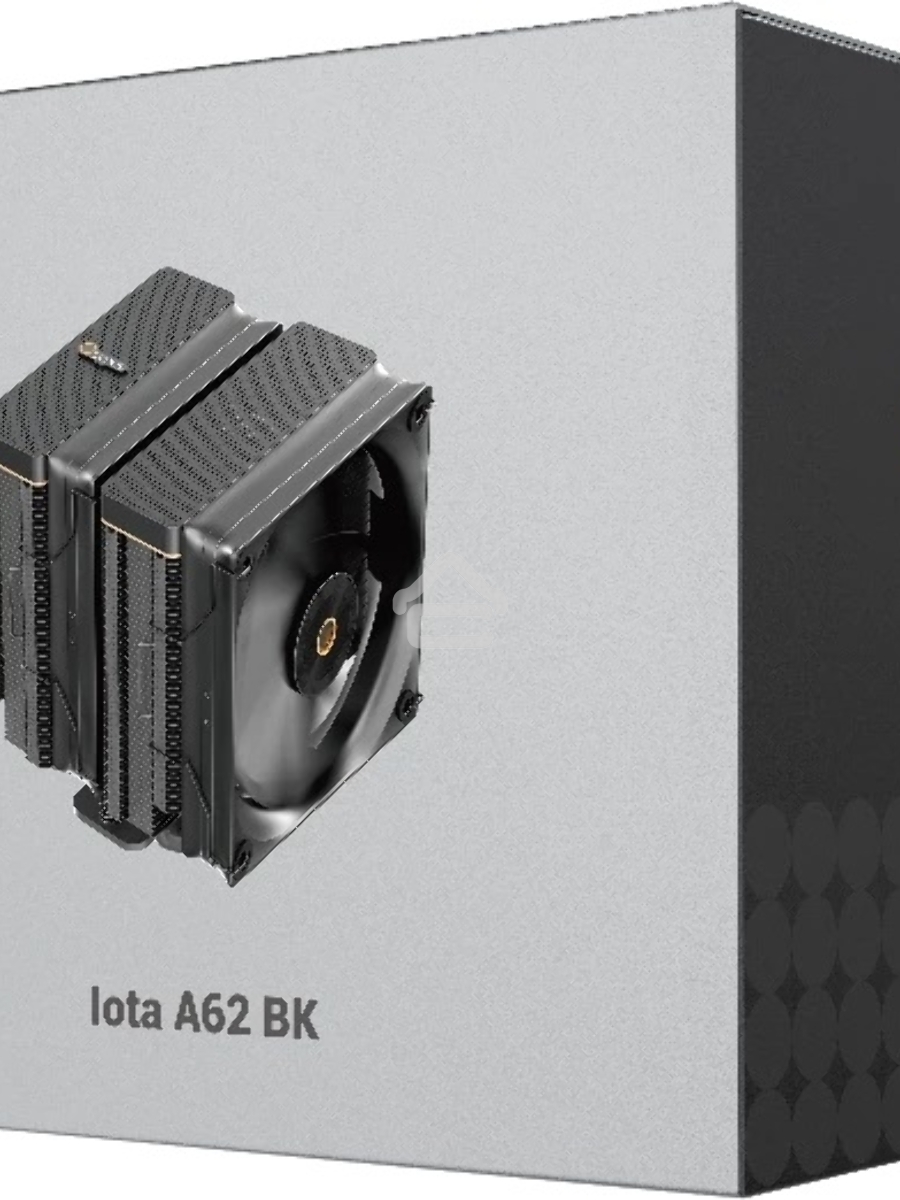 Кулер Ocypus Iota A62 BK Iota-A62-BK черный 120мм алюминий+медь 2000rpm 29db 4-pin 260W 158мм