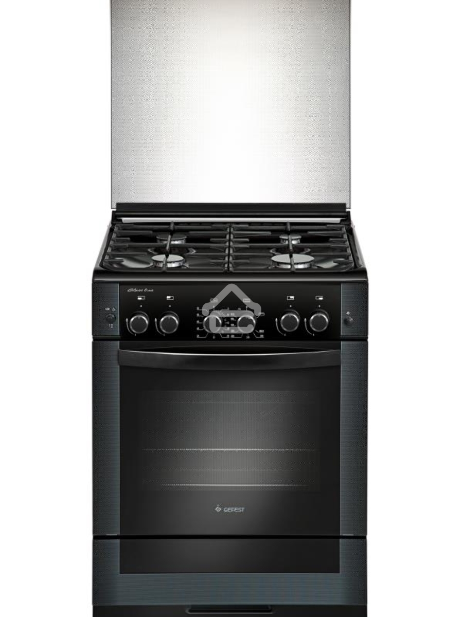 Плита газовая Gefest ПГ 6300-02 0046 черный, конфорок 4 шт, духовка 52 л, 60 см x 85 см x 60 см