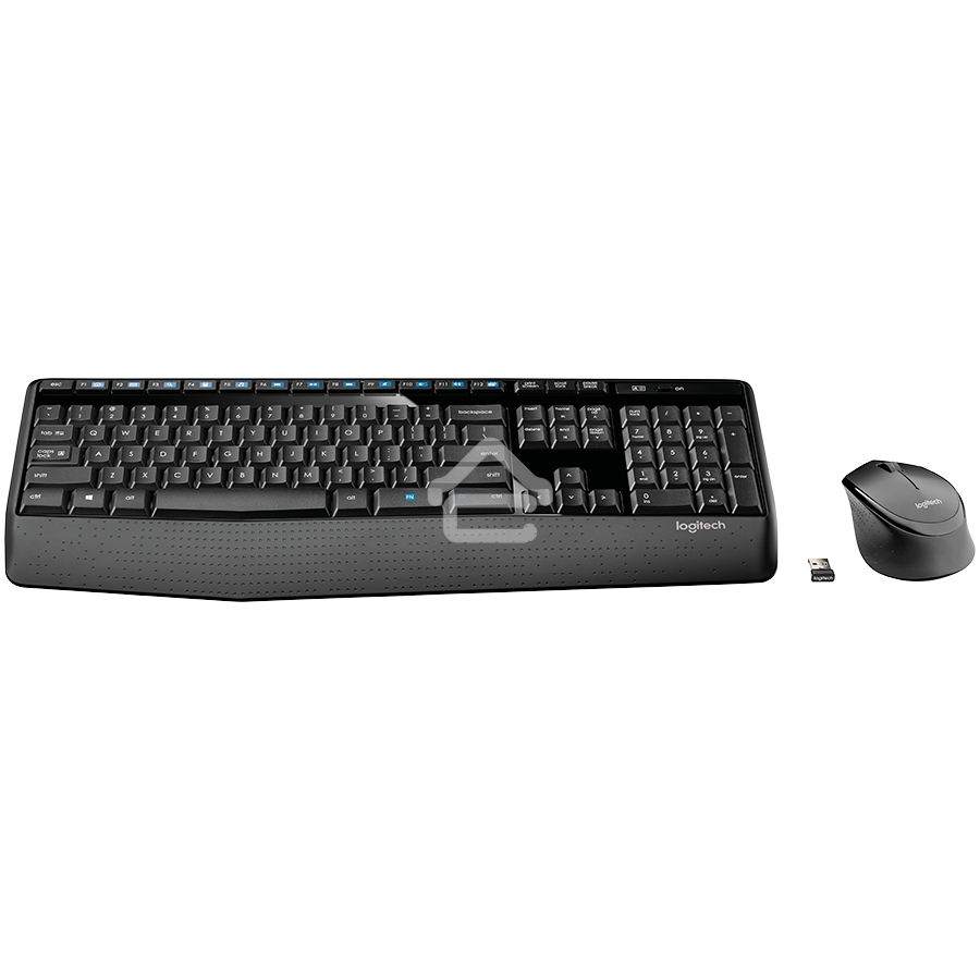 Клавиатура + мышь Logitech MK345 клав:черный мышь:черный USB 2.0 беспроводная Multimedia