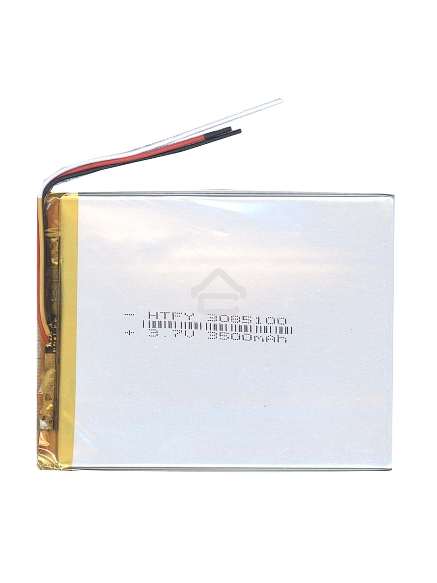 Аккумулятор Li-Pol (батарея) 3*85*100мм 3pin 3.7V/3500mAh