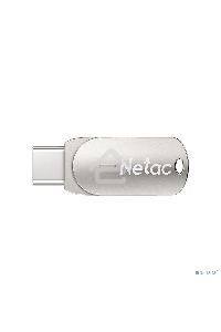 Флеш диск Netac U785 32Gb <NT03U785C-032G-30PN>, USB3.0+TypeC, металлическая