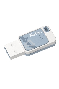 Флеш диск Netac 64Gb UA31 NT03UA31N-064G-20BL USB2.0, синий