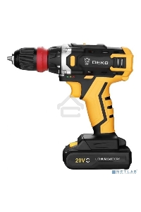Дрель-шуруповерт Deko DKCD20FU-Li 063-4176, Аккумуляторная, 20В
