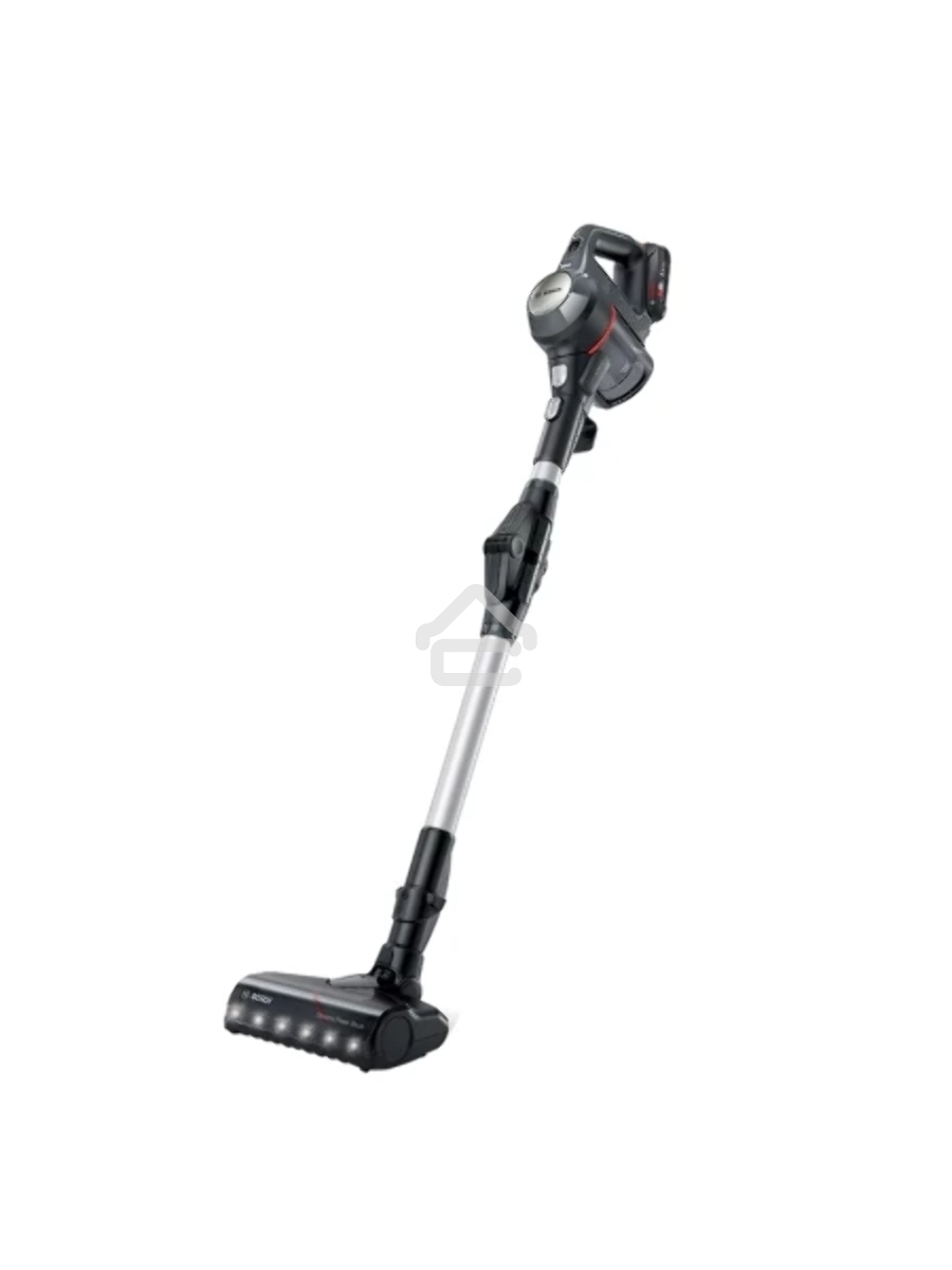 Пылесос вертикальный Bosch BBS712A черный, безмешковый, емкость пылесборника 0.3 л, сухая уборка, фильтр PureAir