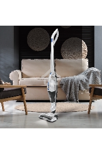 Пылесос вертикальный циклонного типа аккумуляторный Endever SkyClean VC-300, бело-черный, 4 шт,уп