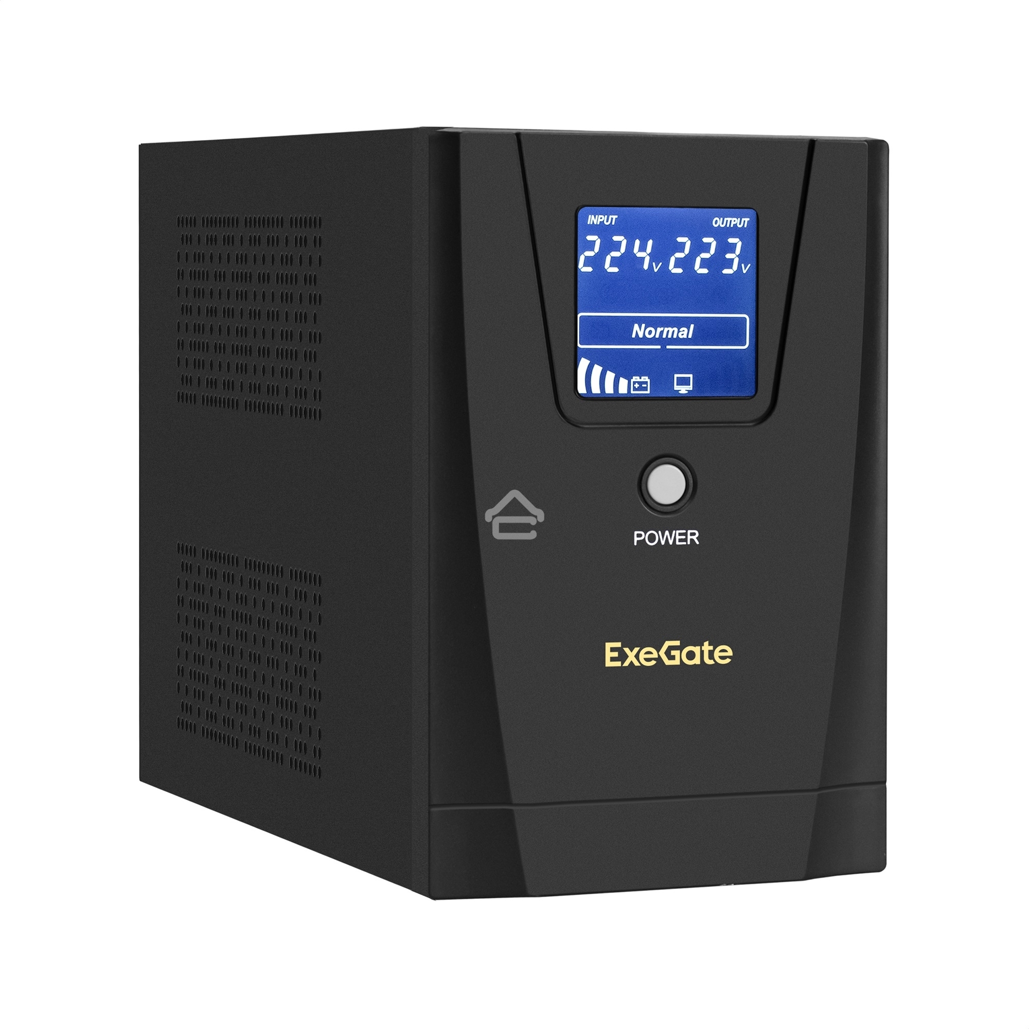Источник бесперебойного питания ExeGate EX292800RUS SpecialPro Smart LLB-1500.LCD.AVR.2SH.3C13.USB <1500VA/950W, LCD, AVR, 2*Schuko+3*C13, USB, съемн.кабель, металлический корпус, Black>