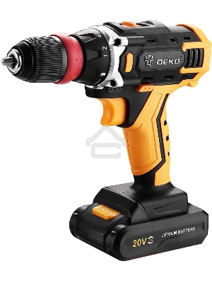 Дрель-шуруповерт Deko DKCD20FU-Li 063-4176, Аккумуляторная, 20В