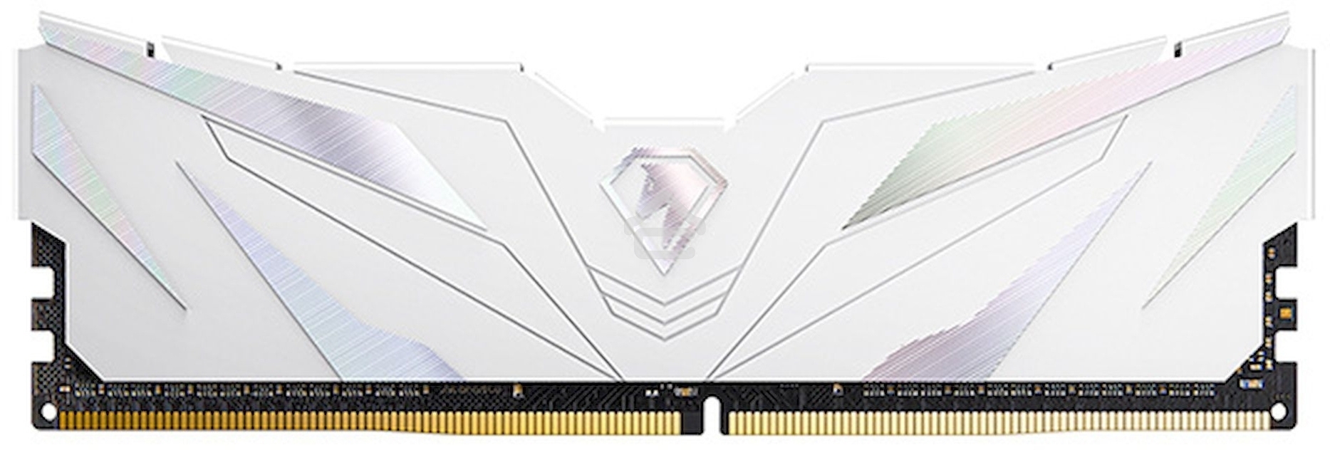 Оперативная память NETAC, DDR4, 8GB (1x8GB), 3200MHz, CL16, DIMM, с радиатором, белый