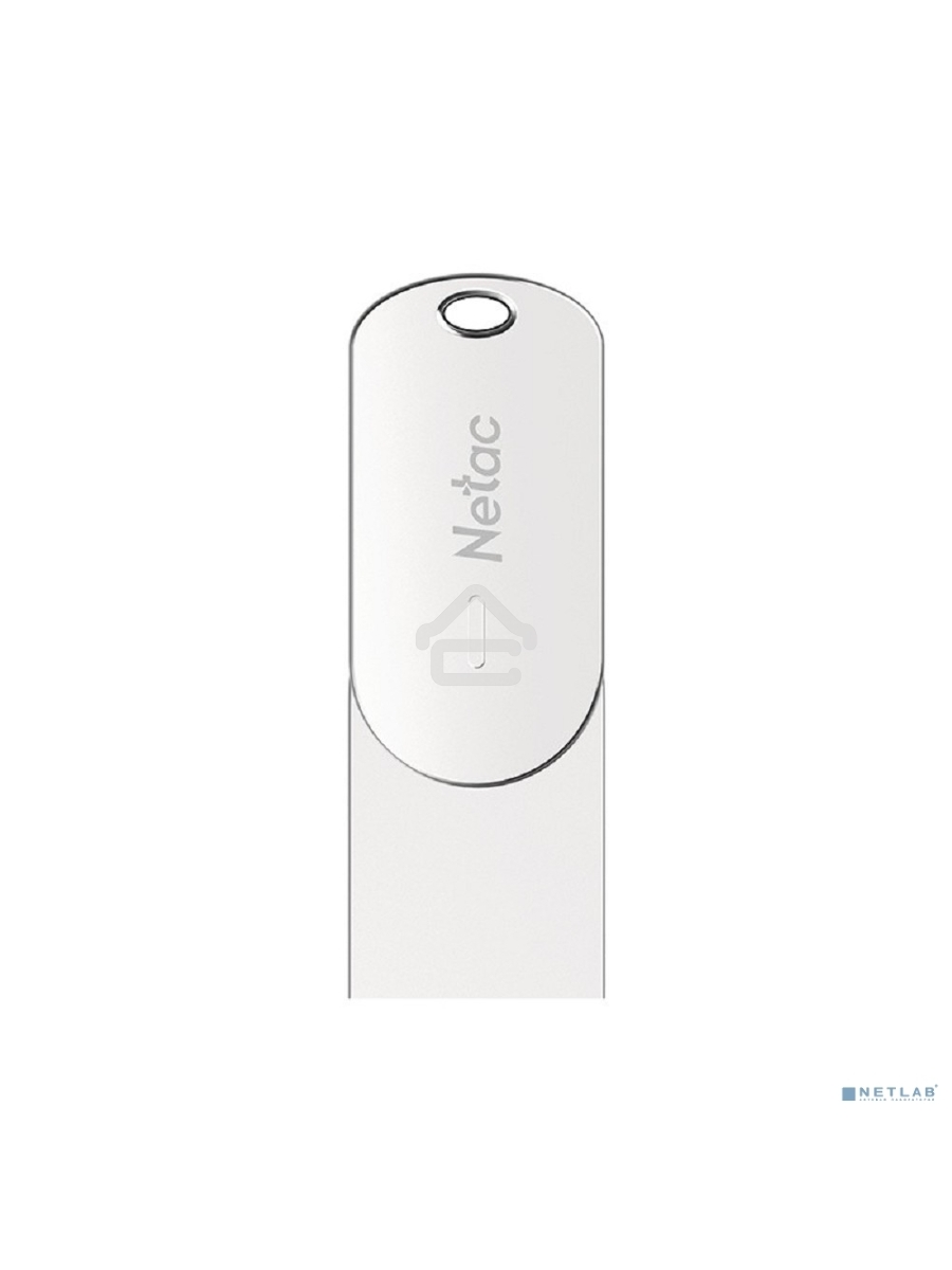 Флеш диск Netac U785 32Gb <NT03U785C-032G-30PN>, USB3.0+TypeC, металлическая