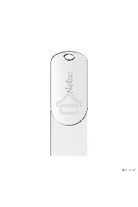 Флеш диск Netac U785 32Gb <NT03U785C-032G-30PN>, USB3.0+TypeC, металлическая