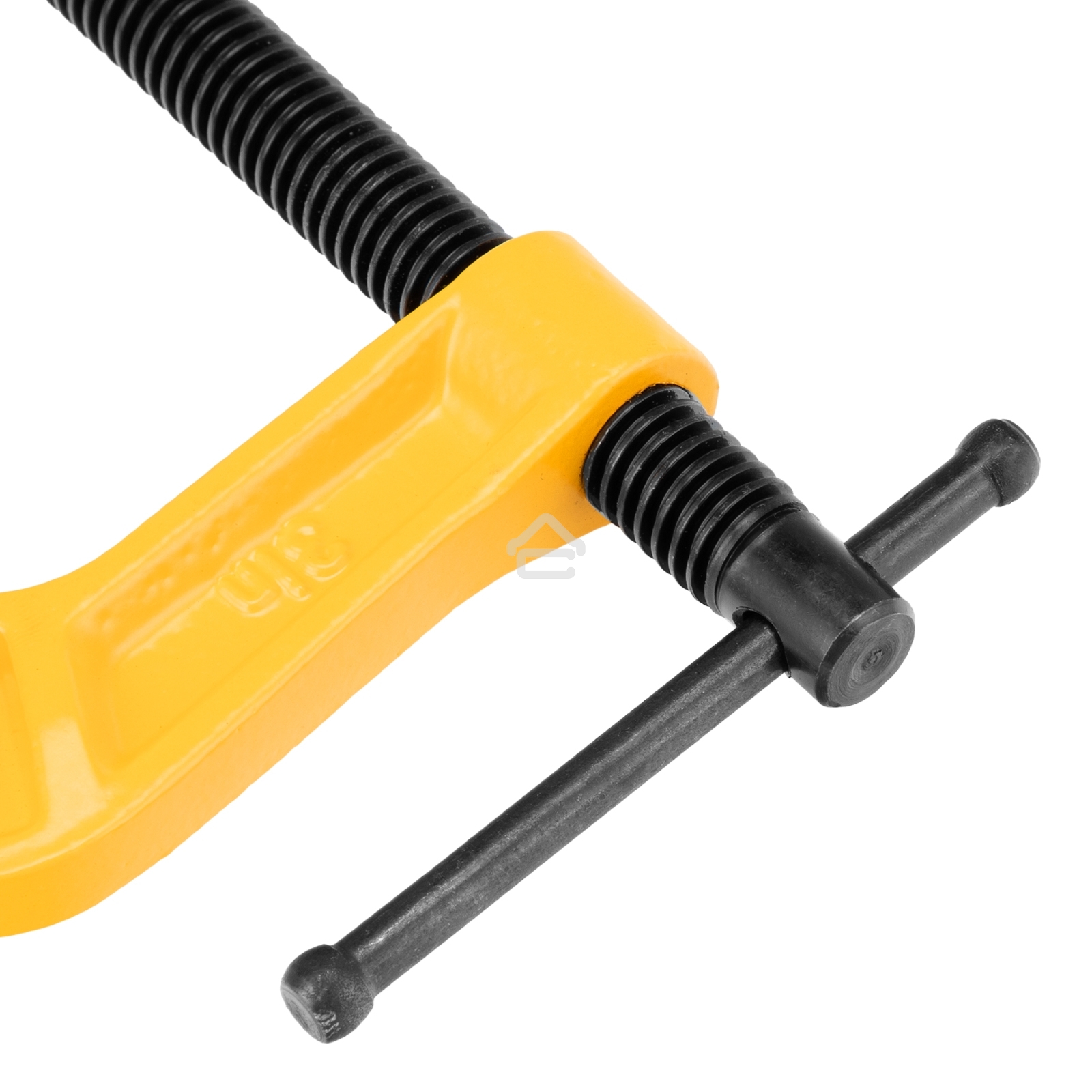 Струбцина Denzel G-образная усиленная, 75 мм