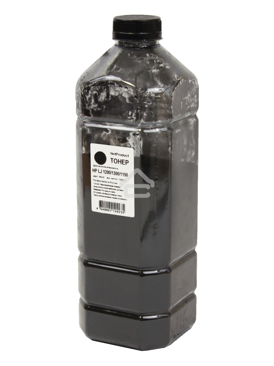 Тонер для LJ 1200/1300/1150 (NetProduct) 1кг, канистра