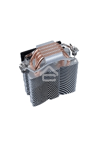 Кулер для процессора AeroCool / Formula Verkho 4 Lite серебристый, 90 мм, алюминий/медь, 2000 об/мин, 27 дБ, 4 pin, 125 Вт, 135 мм