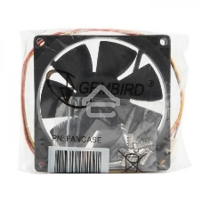 Вентилятор для корпуса Gembird FANCASE черный, 80 мм, 2600 об/мин, 27 дБ, 3 pin