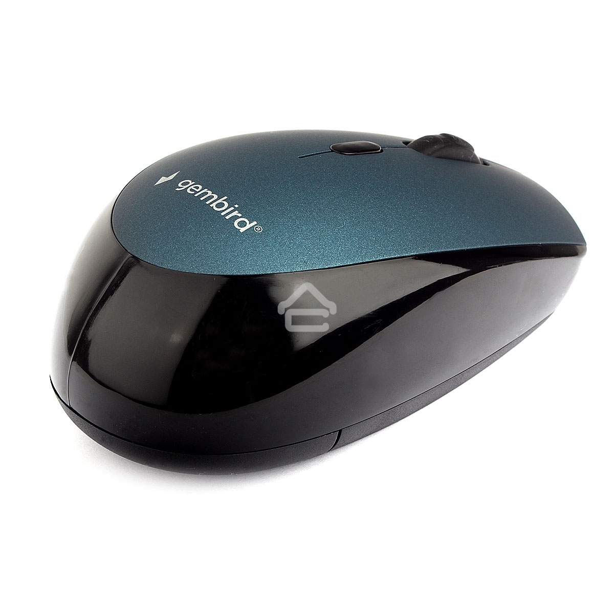 Мышь беспроводная Gembird MUSW-354-B синий, 1600 dpi, радиоканал, USB, кнопки - 4