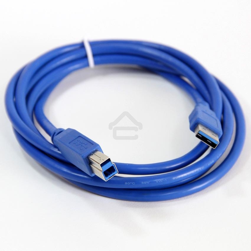 Кабель соединительный VCOM VUS7070-1.8M USB3.0 Am/Bm 1,8m (VUS7070-1.8M)