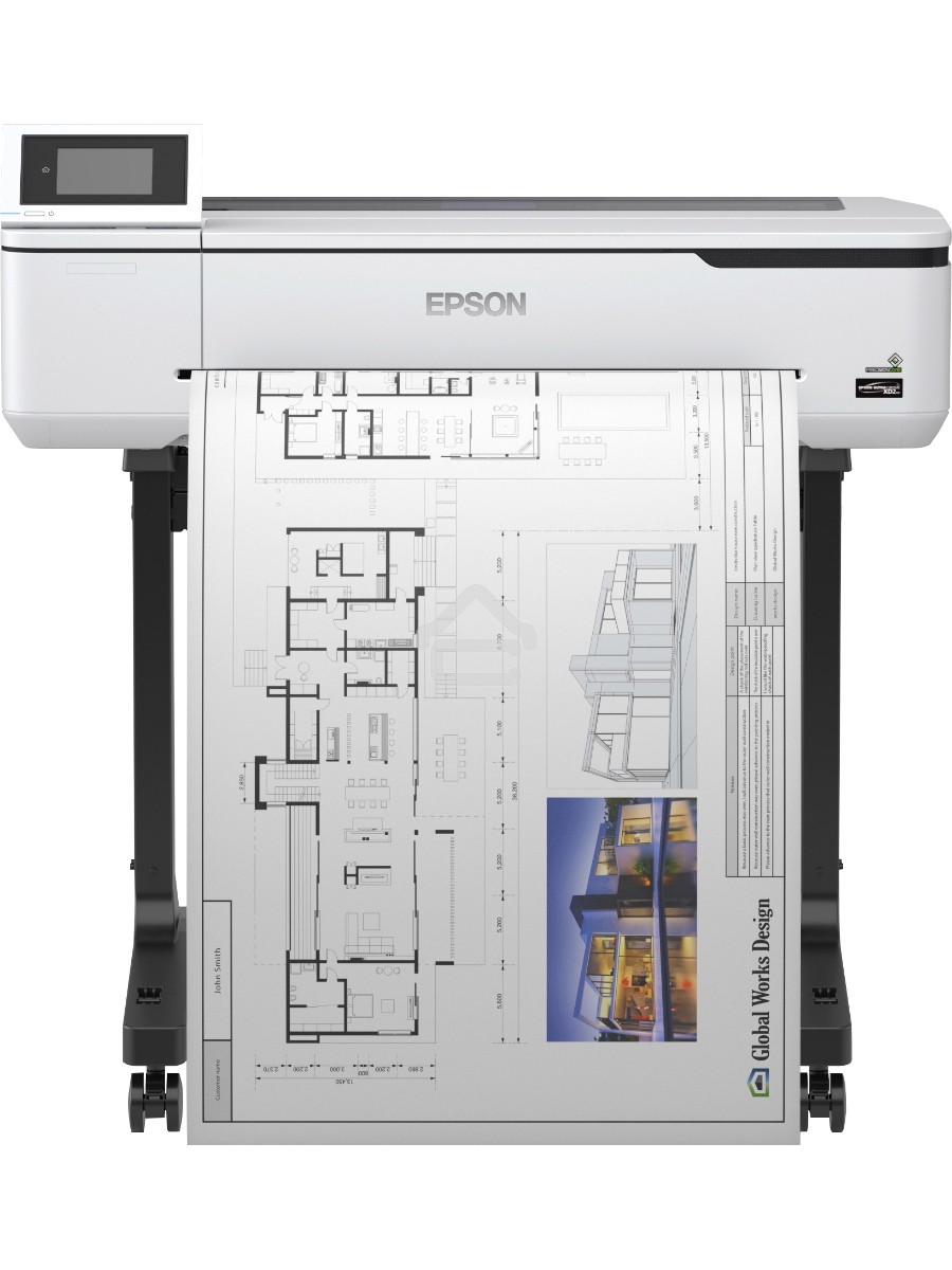 Плоттер струйный Epson SureColor SC-T3100 (C11CF11302A0), A1, цветной, 24