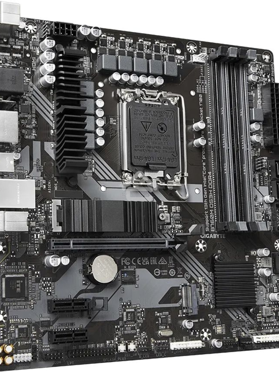 Материнская плата Gigabyte B760M DS3H DDR4, LGA 1700, Intel B760, 4xDDR4, 4xSATA, 2xM.2, 1xPCIe 4.0 x16, 2xPCIe x1, 1xHDMI, 1xDP, 1xVGA, 1x 2.5Gb LAN, 3xUSB-A 3.2 Gen 1, 1xUSB-C 3.2 Gen 2, 2xUSB-A 2.0, 3x3.5 мм, 7.1, mATX