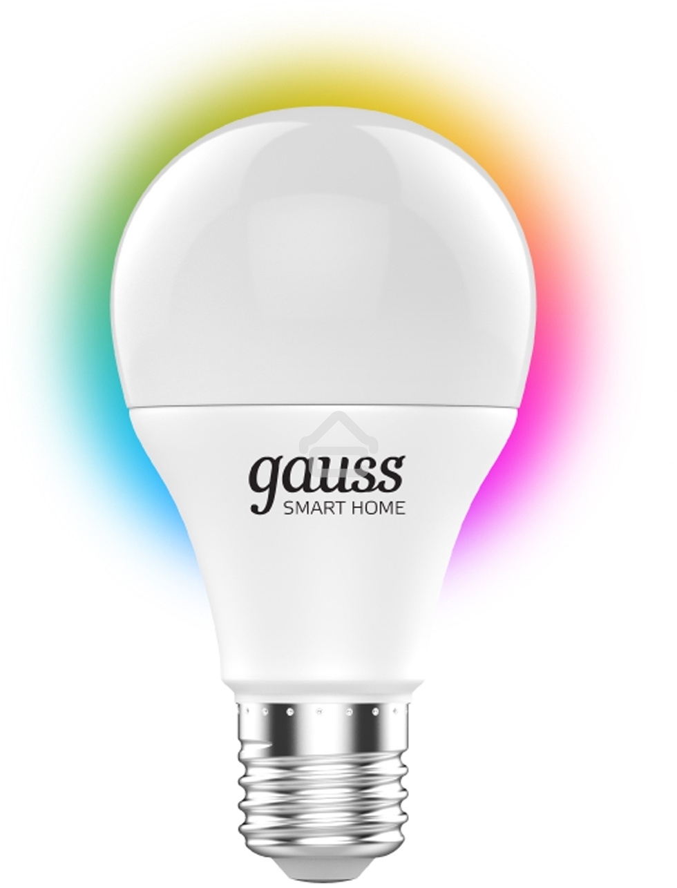 Лампа Светодиодная Gauss Smart Home RGbW E27 A60 8.5 Вт 2700-6500K 1/10/100