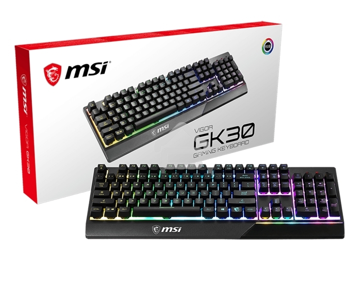 Клавиатура проводная Gaming Keyboard MSI VIGOR GK30, Wired