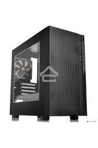 Компьютерный корпус Thermaltake Versa H18 Window черный без БП mATX 2xUSB2.0 1xUSB3.0 audio bott PSU