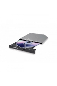 Оптический привод LG DVD-RW SATA Slim Black, 12.7 mm, OEM