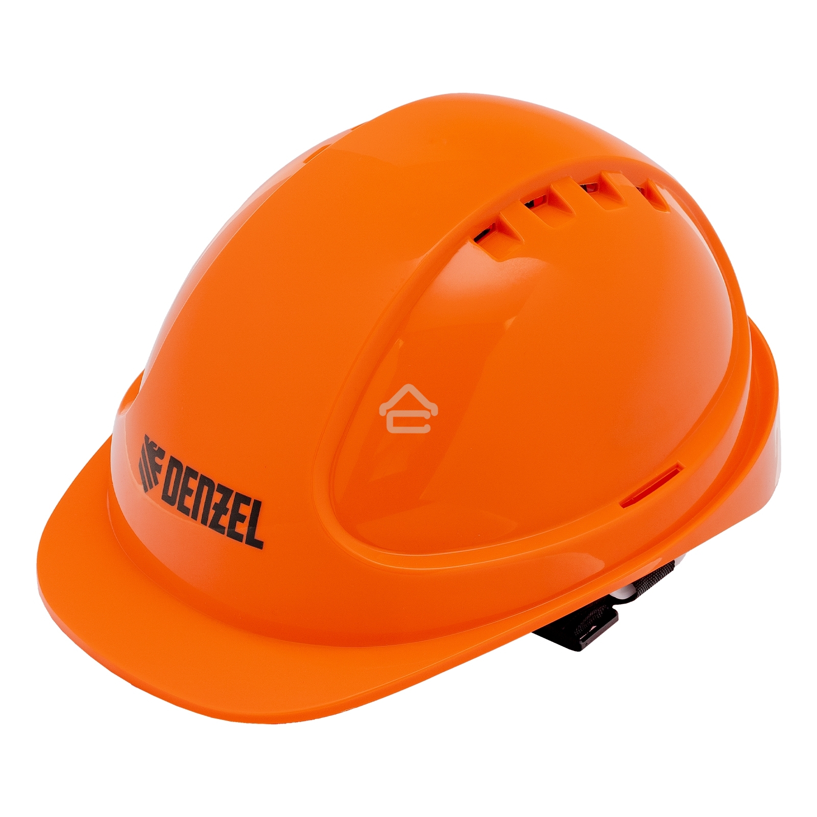 Каска защитная ударопрочная Denzel ABS/PC, плавная регулировка, модель 
